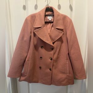 Old Navy Women's Plus Blush Pea Coat - XXL - GUC